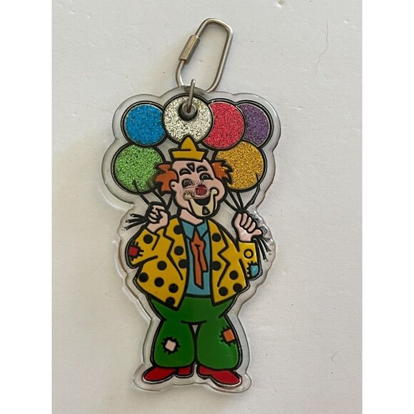 Colorful Clown Keychain Key Chain - Picture 2 of 2